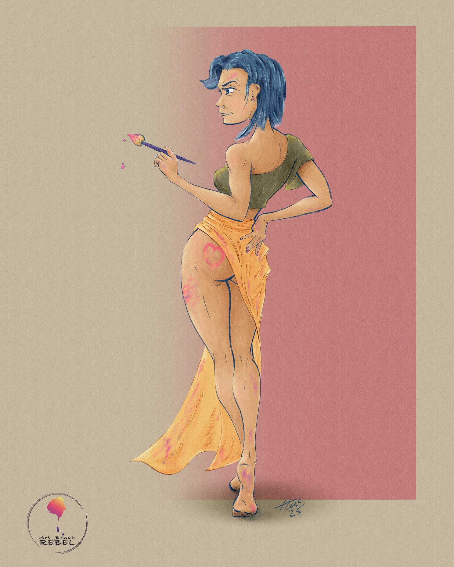 Art is SO Serious...